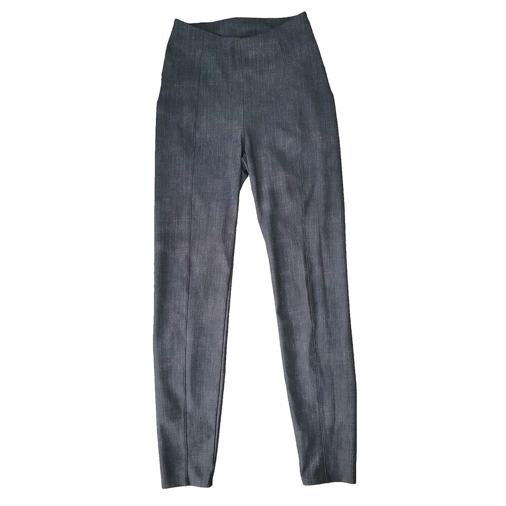 Lululemon Womens HERE TO THERE HR PANT Dark Gray High Rise Trousers Sz 4